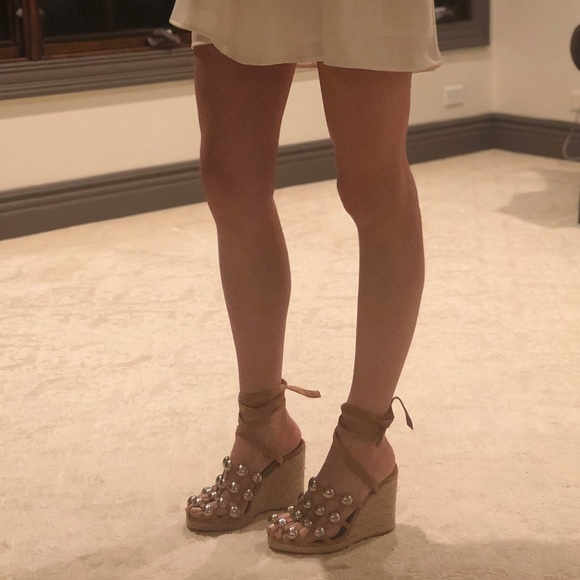 BNIB Alexander Wang Taylor Espadrille Wedges - Picture 8 of 12